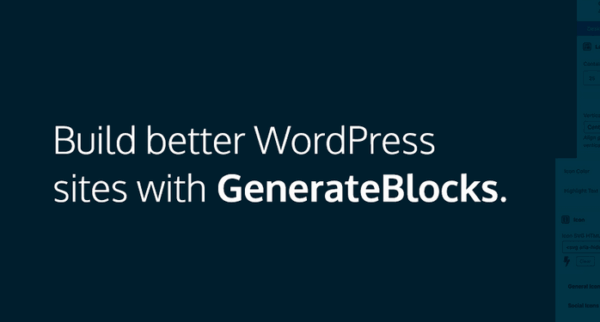 GenerateBlocks Pro - blocks for WordPress editor