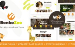 Bonko (v1.0.14) Safari & Zoo WordPress Theme
