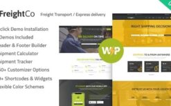 FreightCo - Transportation & Warehousing WordPress Theme