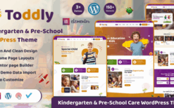 Toddly (v1.1.0) Kids & Kindergarten WordPress Theme