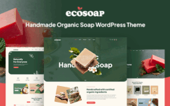 Ecosoap (v1.0.7) Handmade Organic Soap WordPress Theme