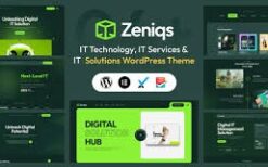 Zeniqs IT v1.0.1 – IT Technology and IT Solutions Startup