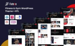 Futexo (v2.0.1) Fitness & Gym WordPress Theme + RTL