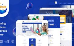 Brote (v1.0.0) Cleaning Services WordPress Theme
