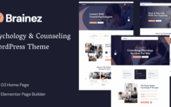 Brainez v1.0.1 Psychology And Counseling WordPress Theme