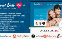 Sweet Date (v3.9.1) More than a WordPress Dating Theme