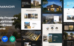 Manoir (v1.10.0) Single Property & Apartment WordPress Theme