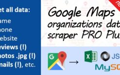 Google Maps Data Scraper PRO plus v1.20.0