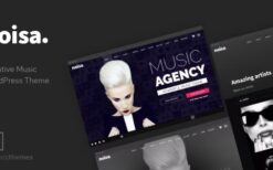 Noisa (v2.6.0) Music Producers, Bands & Events Theme for WordPress