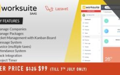 Worksuite Saas v5.5.0.3 v5.3.61 + v5.3.92 + v5.2.9 + v5.2.8.1 v5.3.54 + Addons