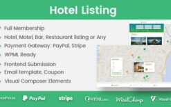 Hotel Listing (v1.4.0) WordPress Plugin