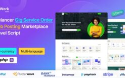Workzone v3.0.0 Freelancer Marketplace for Gig Service Order & Job Posting Laravel Script