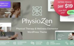 PhysioZen v1.1.0 Chiropractor & Physiotherapy Wellness WordPress Theme
