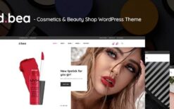 DBea (v1.4) Cosmetics & Beauty Shop WordPress Theme