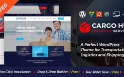 Cargo HUB (v1.3.7) Transportation and Logistics WordPress Theme