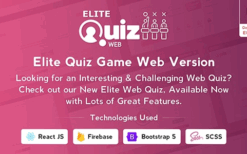 Elite Quiz v2.3.3 Trivia Quiz | Quiz Game – Flutter Full App + Admin Panel