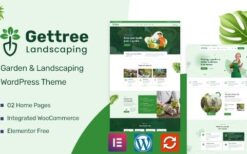 Gettree v.1.1.4 Garden & Landscaping WordPress Theme