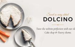 Dolcino (v1.6) Pastry and Cake Shop Theme