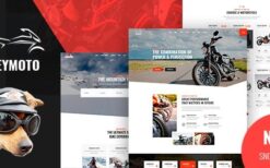 Keymoto v1.2.4 Motorcycle Rental WordPress Theme #