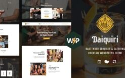 Daiquiri v1.2.3 Bartender Services & Catering WordPress Theme