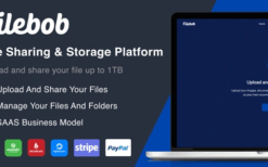 [*] Filebob v1.8 File Sharing And Storage Platform (SAAS Ready)