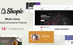 Shopic (v2.4.3) Multipurpose Woocommerce WordPress Theme