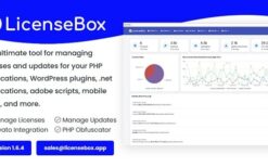 * LicenseBox v1.6.4 PHP License and Updates Manager