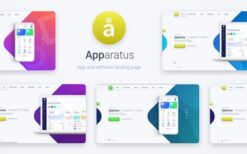 Apparatus v5.2.0 A Multi-Purpose One-Page Portfolio and App Landing Theme