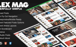 Flex Mag (v3.6.0) Responsive WordPress News Theme