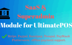 SaaS & Superadmin Module for UltimatePOS v6.2 Advance
