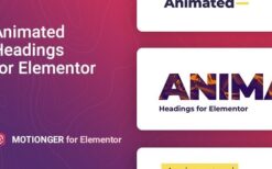 Motionger v2.0.4 Animated Heading for Elementor