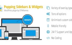 Popping Sidebars and Widgets for WordPress (v2.21)
