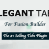 Elegant Tabs for Fusion Builder and Avada v2.7