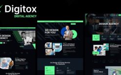 Digitox v1.0.2 Digital Agency WordPress Theme