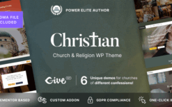 Christian v1.1.1 Church WordPress Theme