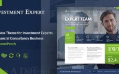 Investment (v2.4.3) Corporate Business & Finance Theme for Financial Consulting Company or Agency Websites