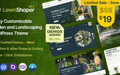 Lawnshaper v1.2.1 Gardening & Landscaping WordPress Theme