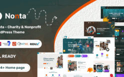 Nonta (v1.0.1) Nonprofit & Charity WordPress Theme