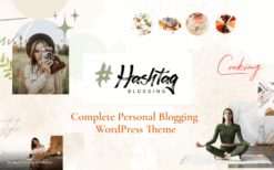 Hashtag (v1.0.1) Personal Blog WordPress Theme