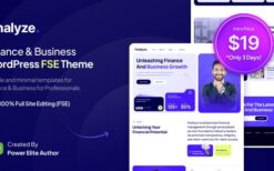 Finalyze v1.0.0 Finance & Business Full Site Editing WordPress Theme