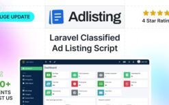 Adlisting v4.18.0 Buy Sell Classified Ads Marketplace Laravel Script