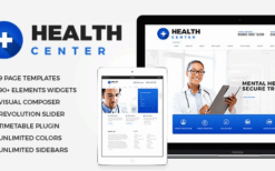 Health Center (v2.2) Medical WordPress theme