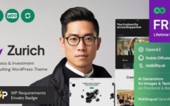 Zurich v1.1 Business & Investment Consulting WordPress Theme
