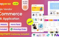 Shopperzz v1.9 PWA eCommerce CMS with POS & WhatsApp Ordering | Inventory Management