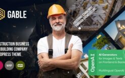 Gable (v1.5.0) Construction & Building WordPress Theme