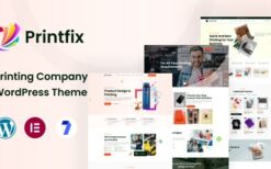 Printfix (v1.0.8) Printing Services Company WordPress Theme