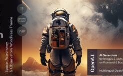 Stargaze v1.2.0 Space, Astronomy and Observatory WordPress Theme
