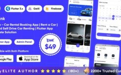 CarLink v1.0 Car Rental Booking App | Rent a Car | Taxi and Self Drive Car Renting | Complete Solution