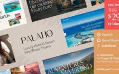 Palatio v1.6.0 Luxury Hotel & Resort WordPress Theme