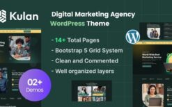 Kulan v1.0 Digital Marketing Agency WordPress Theme